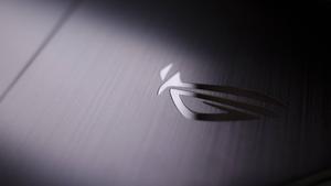 Classy Grey Asus ROG Logo asus rog wallpaper