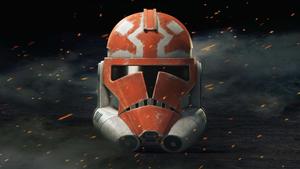 Clone Wars Orange Helmet clone wars wallpaper