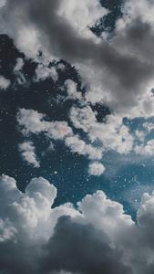 Clouds Blue Sky Oppo A5s oppo a5s wallpaper