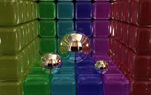Colorful 3D Digital Art art wallpaper