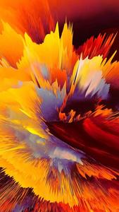 Colorful Explosion - Abstract 4K Phone Wallpaper colorful 4k phone wallpaper