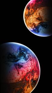 Colourful Planets 8K Phone 8k phone wallpaper