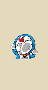 Comical Doraemon iPhone Digital Art doraemon iphone wallpaper