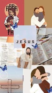 Connect with the divine - Aesthetic Jesus aesthetic jesus wallpaper