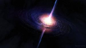 Converging Stars Of A Black Hole black hole wallpaper