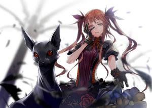 Cool Anime Girl PFP Arknights Surtr cool anime girl pfp wallpaper