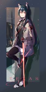 Cool Anime Girl PFP Arknights Texas cool anime girl pfp wallpaper