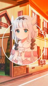 Cool Anime Girl PFP Maid Kanna cool anime girl pfp wallpaper