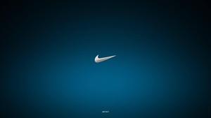 Cool Blue Gradient Nike Logo cool nike wallpaper