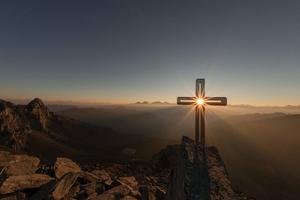 Cool Christian Cross On Mountain christian cross wallpaper