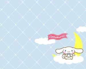 Cool Cinnamoroll Moon  Wallpaper
