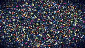 Cool Colorful Doodle Art cool wallpaper