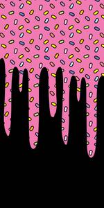 Cool Drip Pink Sprinkles cool drip wallpaper
