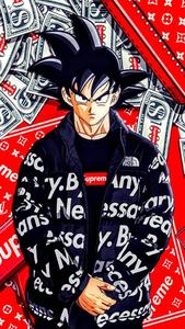 Cool Drip Son Goku cool drip wallpaper