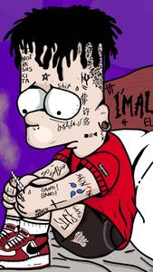 Cool Drip Tatted Bart Simpson cool drip wallpaper
