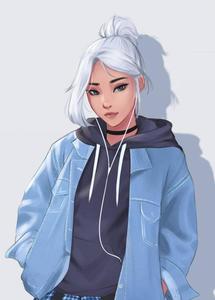 Cool Girl Cartoon Jett In Valorant cool girl cartoon wallpaper