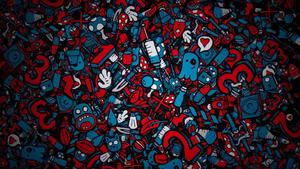 Cool Icon Doodle Art cool wallpaper