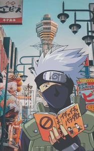 Cool Kakashi As Bookworm cool kakashi wallpaper