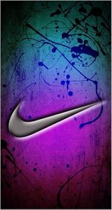 Cool Nike Emblem With Paint Splashes cool nike wallpaper