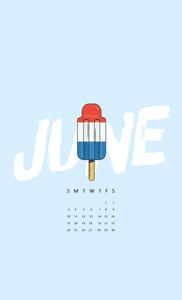 Cool off this Summer with a June Popsicle Calendar june wallpaper