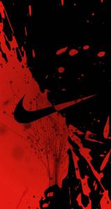 Cool Red And Black Nike Emblem cool nike wallpaper