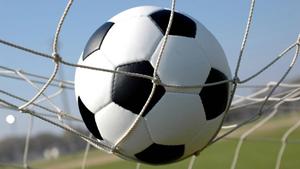 Cool Soccer Ball On Net cool soccer wallpaper