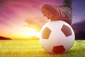 Cool Soccer Ball Sunset Background cool soccer wallpaper