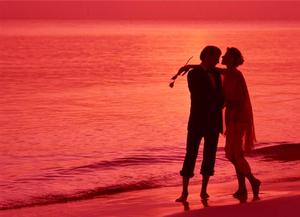 Couple In Beach Romantic Love romantic love wallpaper