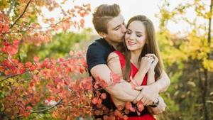 Couple In Forest Romantic Love romantic love wallpaper