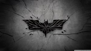 Cracked Batman Logo batman wallpaper