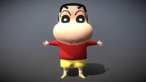 Crayon Shin Chan Shinnosuke In 3D crayon shin chan wallpaper