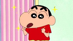 Crayon Shin Chan Shinnosuke Sparkling Eyes crayon shin chan wallpaper