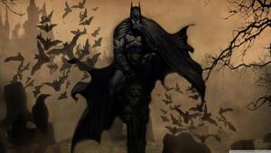 Creepy Batman In Forest batman wallpaper