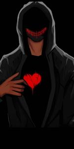 Creepy Broken Heart Black broken heart black wallpaper