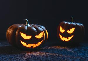 Creepy Halloween Pumpkins halloween wallpaper