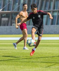 Cristiano Ronaldo — A Champion Athlete Wallpaper