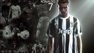 Cristiano Ronaldo in Action Wallpaper