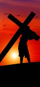 Cross Of Faith Jesus 4K iPhone jesus 4k iphone wallpaper