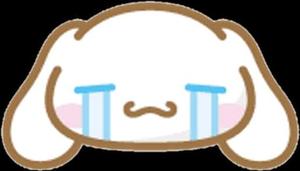 Crying Cinnamoroll Character Wallpaper