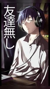 Crying Sad Boy Cartoon Listening To Music sad boy cartoon wallpaper