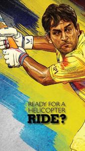 CSK Mahendra Singh Dhoni Fanart csk wallpaper