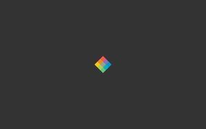 Cube of Color in Minimalist Design minimalist wallpaper