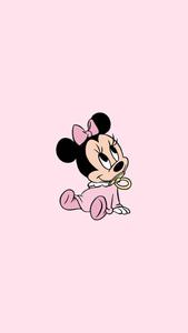 Cute Aesthetic Cartoon Baby Minnie Mouse cute aesthetic cartoon wallpaper