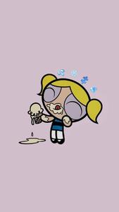 Cute Aesthetic Cartoon Bubbles Ice cream cute aesthetic cartoon wallpaper