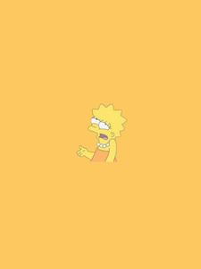 Cute Aesthetic Cartoon Lisa Simpson cute aesthetic cartoon wallpaper