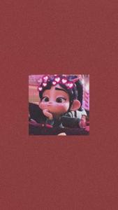 Cute Aesthetic Cartoon Vanellope cute aesthetic cartoon wallpaper