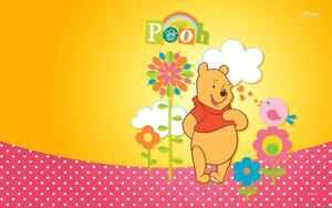 Cute and Friendly Winnie The Pooh Bear winnie the pooh wallpaper