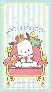 Cute and Happy - Pochacco from Sanrio sanrio wallpaper