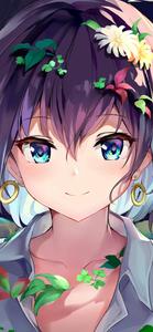 Cute Anime Girl 4K Phone Wallpaper