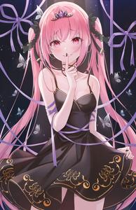 Cute Anime Girl With Black Dress cute anime wallpaper